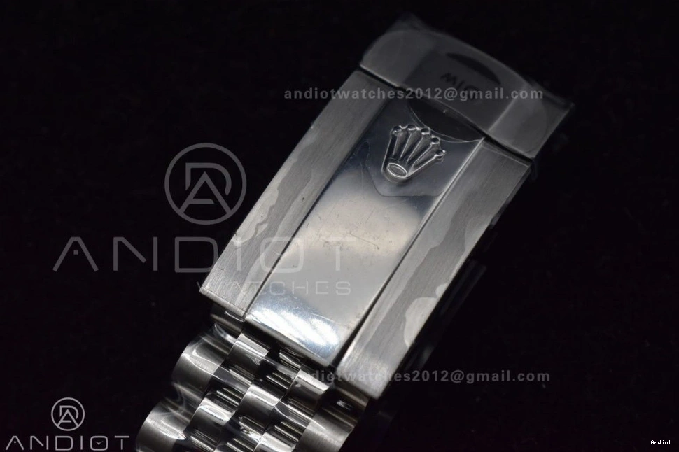 SA3235 Jubilee Stick 41 DateJust Edition Best 904L on 126334 1:1 Bracelet Black Dial DIWF Steel 0127